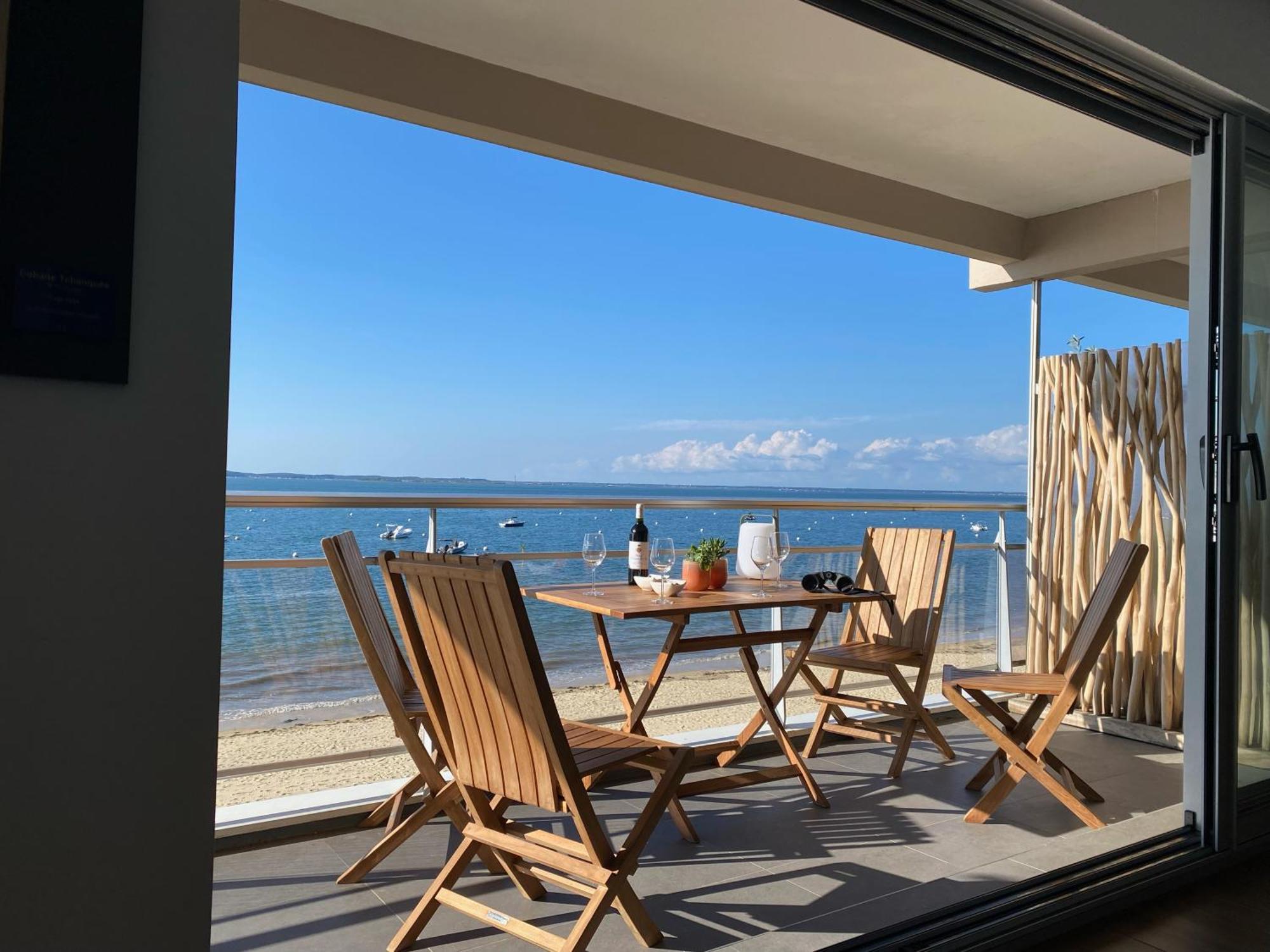 ארסשון Premiere Ligne Acces Prive Et Direct A La Plage Vue Mer מראה חיצוני תמונה